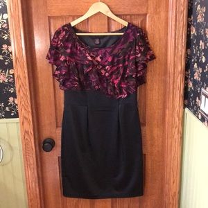 Jennifer West Ruffled Dress - Size 12